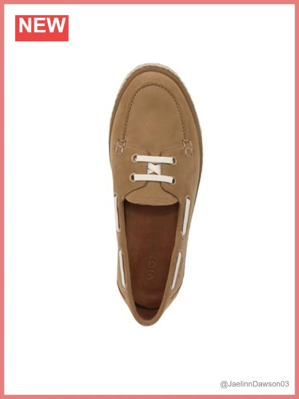 Vionic Bay Women's Boat Shoes Suede Arch Support Casual Lace-Up Flats